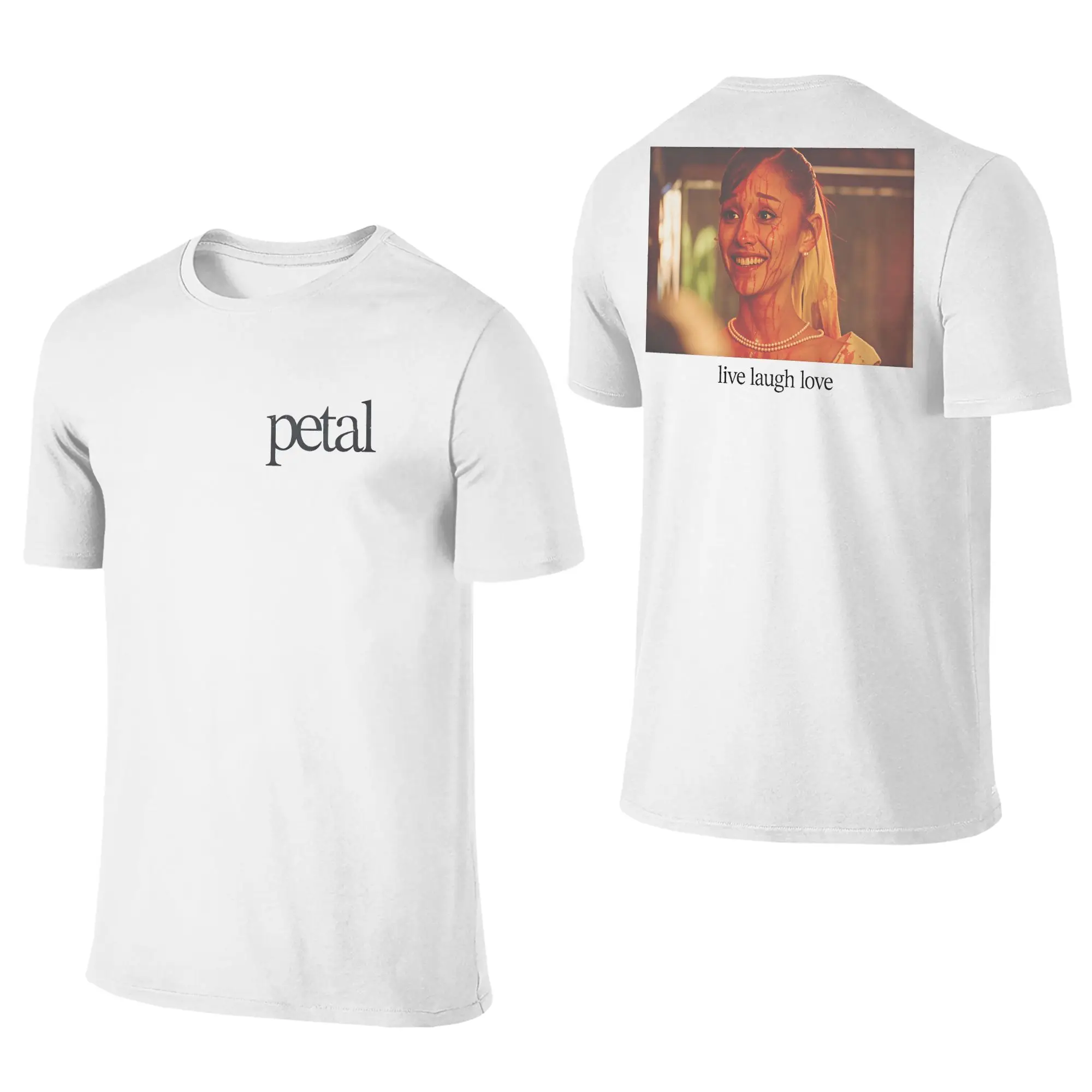 Funny A-Ariana Grande Petal Core T-Shirt for Men Crew Neck Pure Cotton T Shirt  Short Sleeve Tee Shirt Gift Idea Clothing