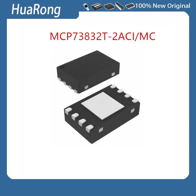 

10Pcs/Lot MCP73832T-2ACI/MC MCP73832 AAL DFN8