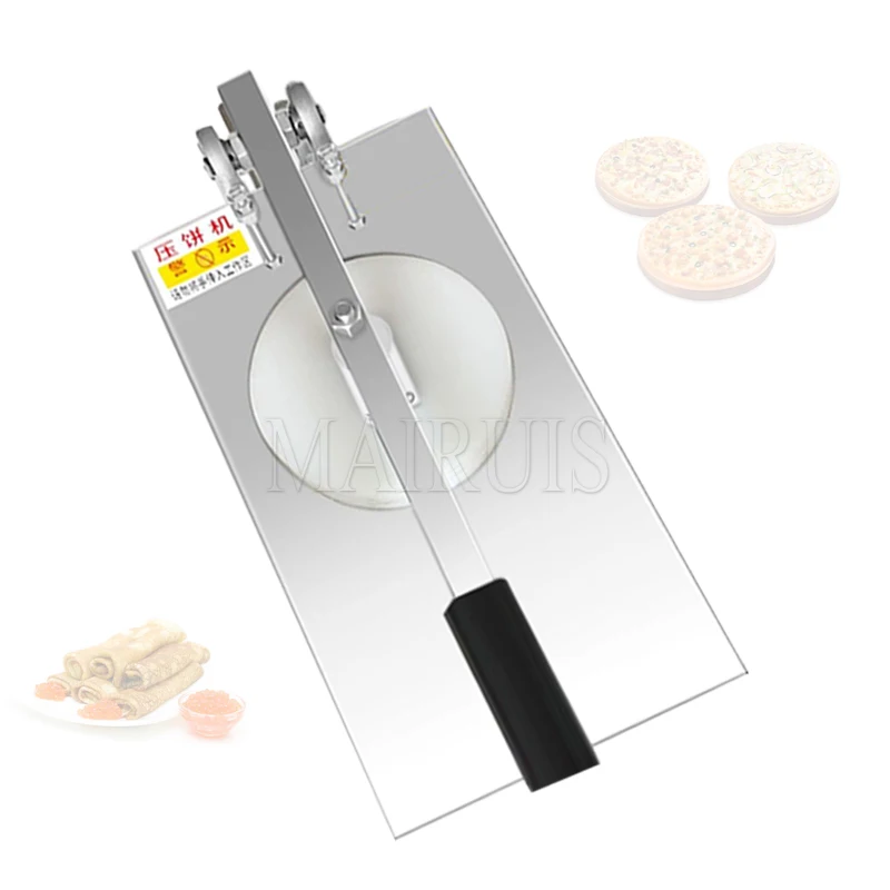 Press Maker Manual Corn Tortillas Dough Pressing Tools With Long Handle For Family Burritos