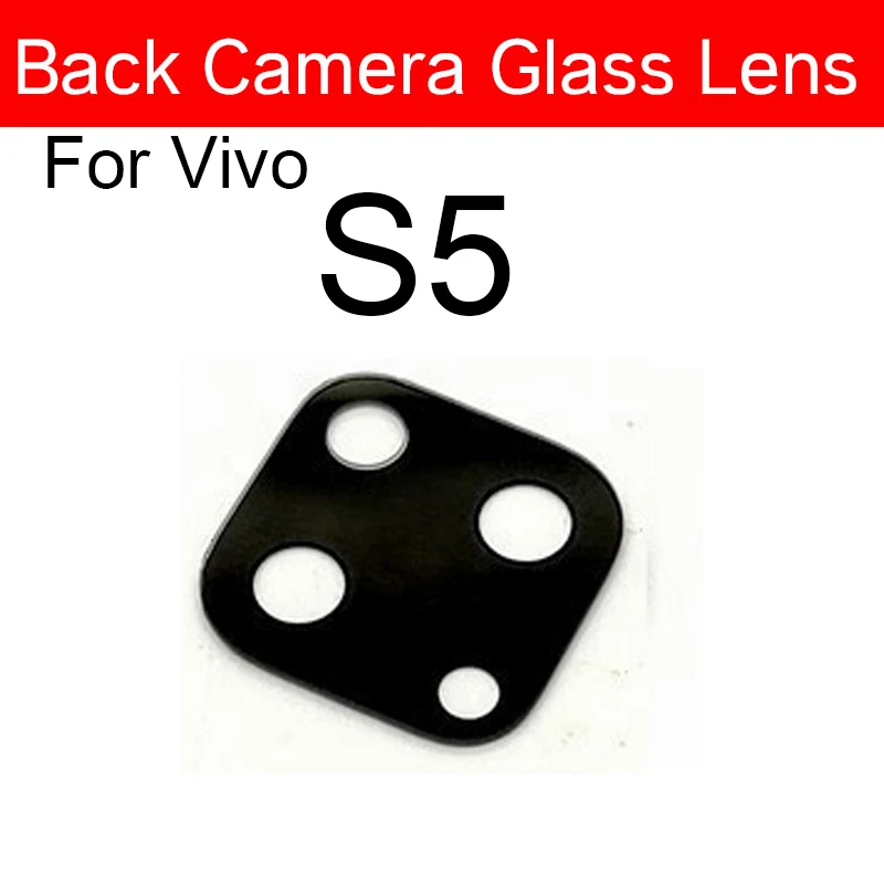 1pcs Rear Camera Glass Lens For Vivo S1 Pro S5 S6 S7 S7e S9 S9e S10 Pro S10e Back Glass Lens Main Camera Glass Lens Replacement