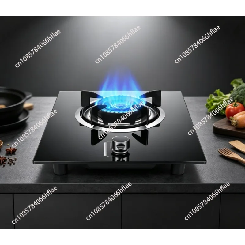 5.2kW High Flame Liquefied Gas Single Burner, Energy-Saving Household Desktop Gas Stove