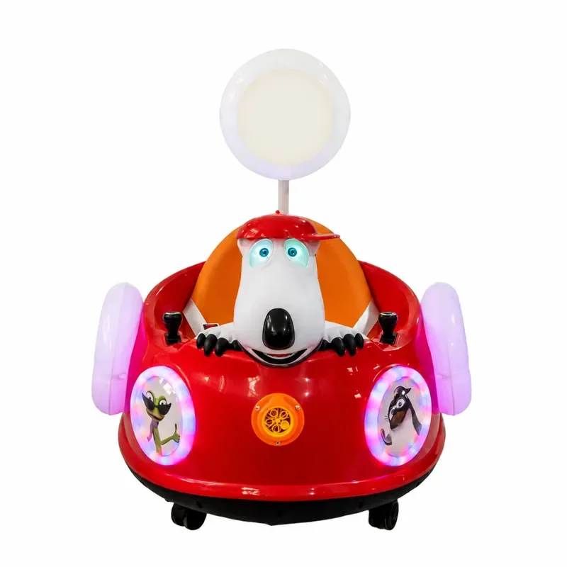 New Small Square Bubble Bumper Car for Night Market Mall Indoor Use Rocking Ride On Vehicle Investment Business Opportunity