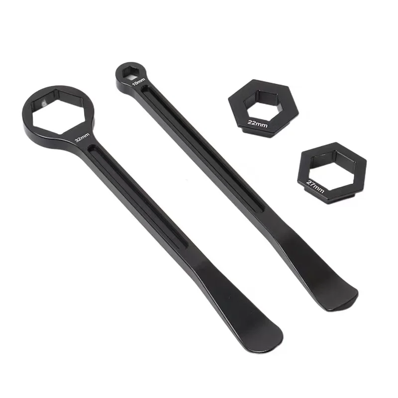 Applicabile per KTM 50cc-1290cc 2004-2022 Dirt Bike ADV Strumento per la rimozione dei pneumatici anteriori e posteriori Chiave per rimozione CNC Strumento per la rimozione dei cuscinetti