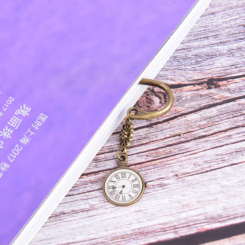 Metal Luminous Bookmark Multi Style Creative Metal Bookmark Tower Book Mark Paper Clip Children's Gift Stationery Student