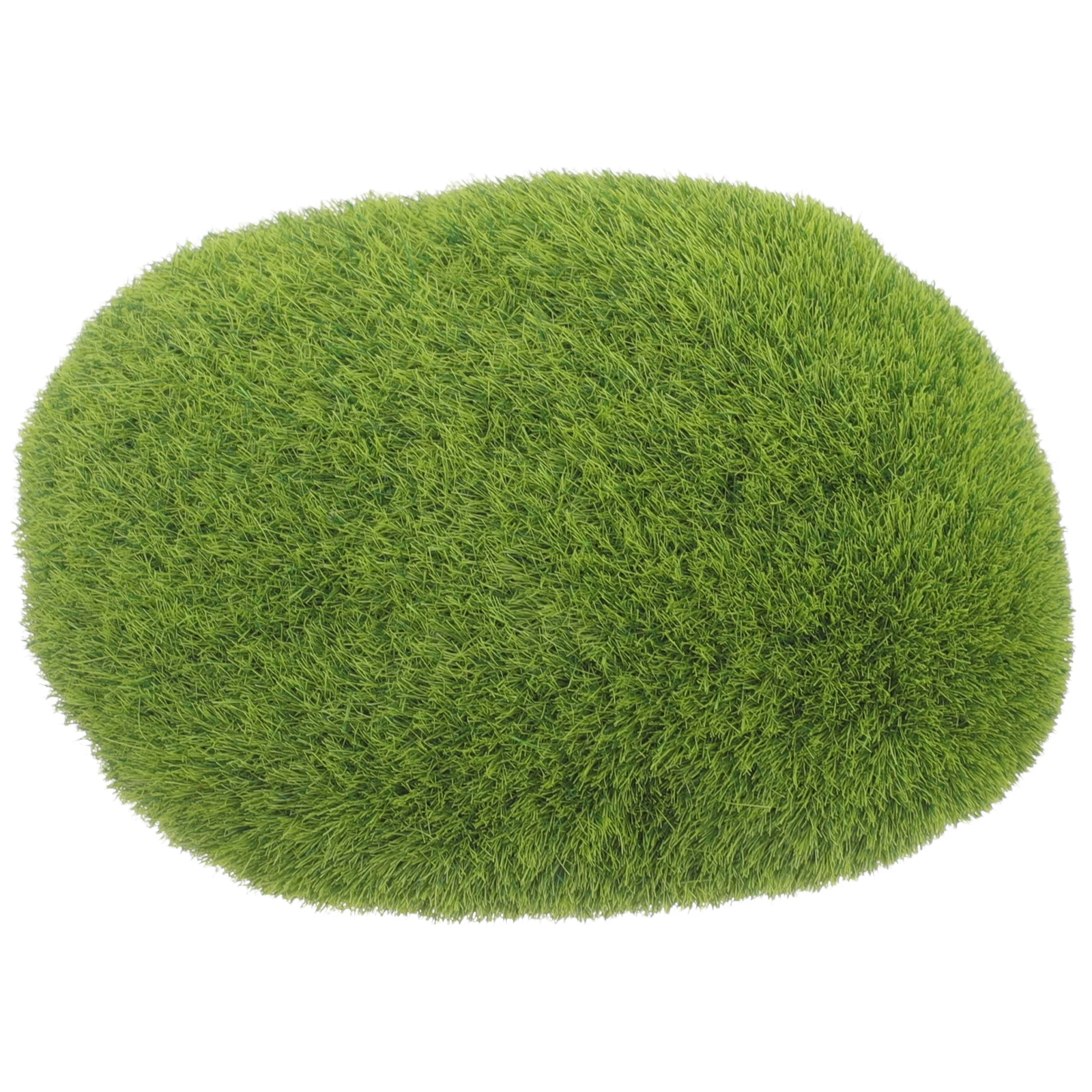 

Artificial Green Algae Ball 6x4x2cm Resin Aquarium Plants Small Adornment Fish Tank Decor Pet Supplies Home Office