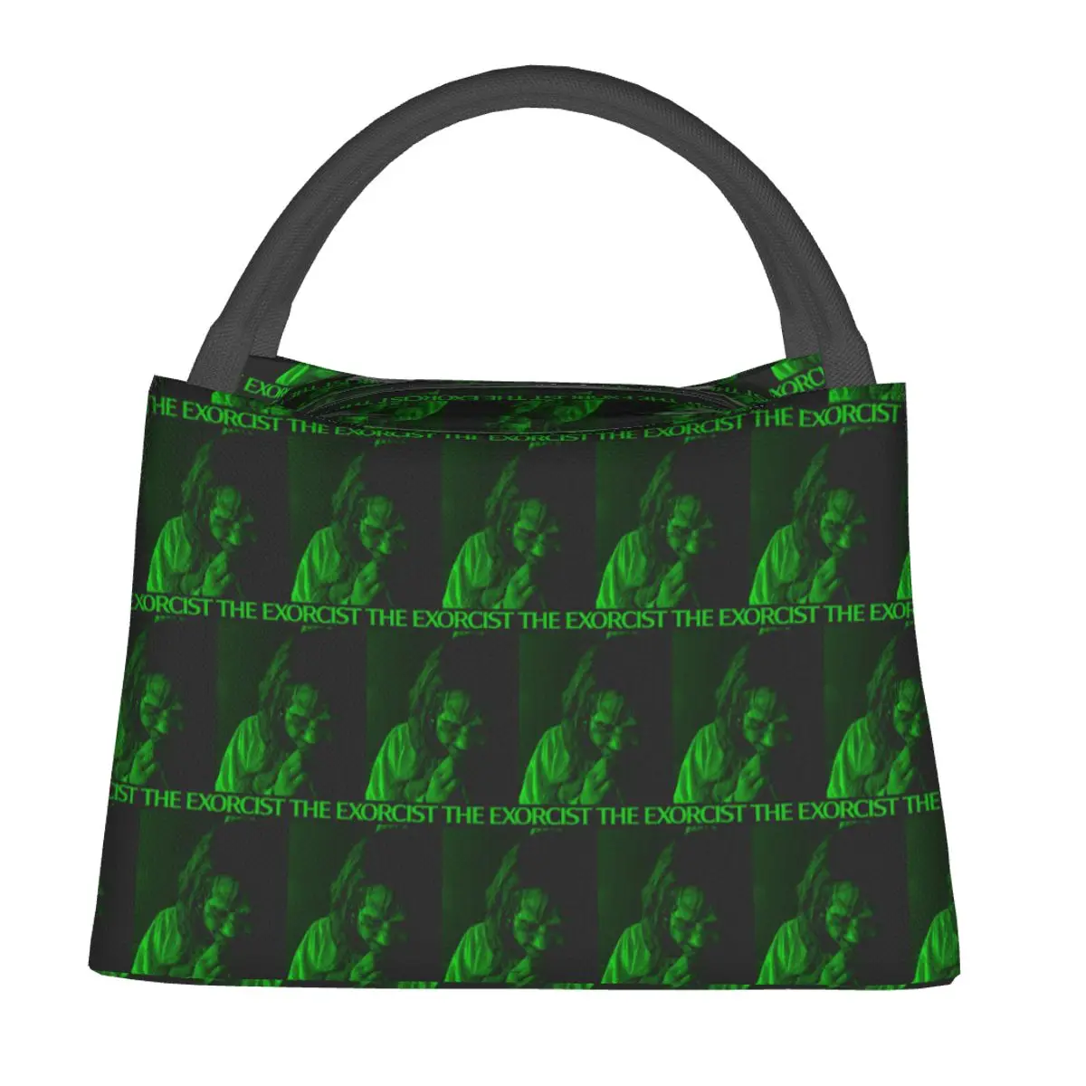 The Exorcist Green Insulated Lunch Bag for Women Children Portable Food Boxes Thermal Lunch Box Tote