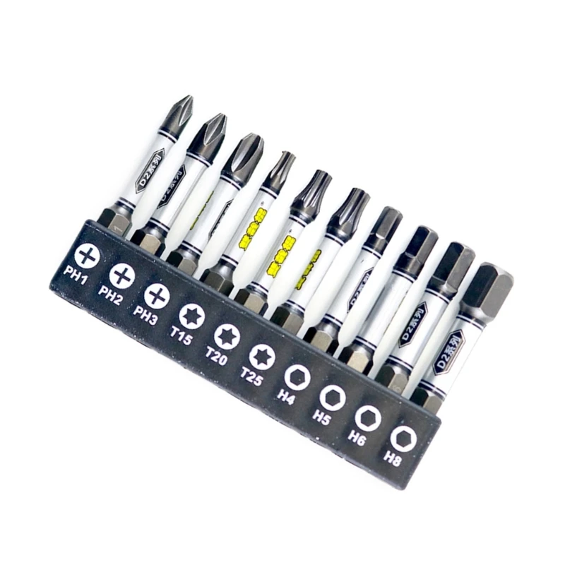 10 Chiếc 50Mm Shanking Từ Đầu Lục Giác Vít Thép Từ Tính Trang Sức Giọt