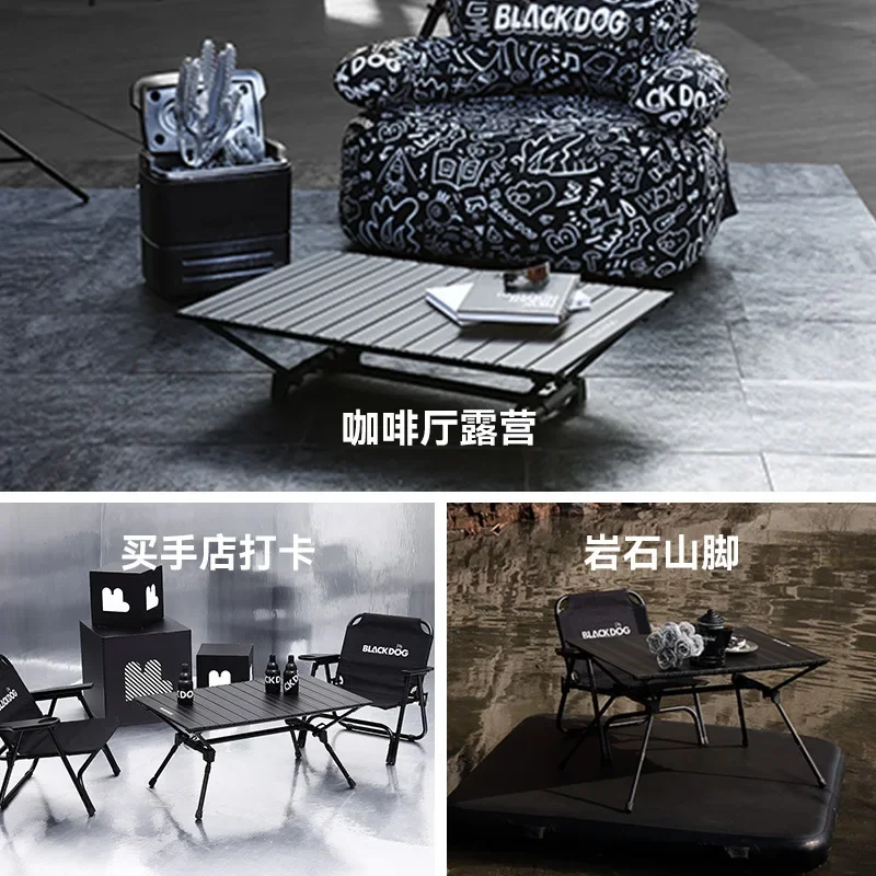 Camping folding table Portable table Aluminum folding table Picnic BBQ