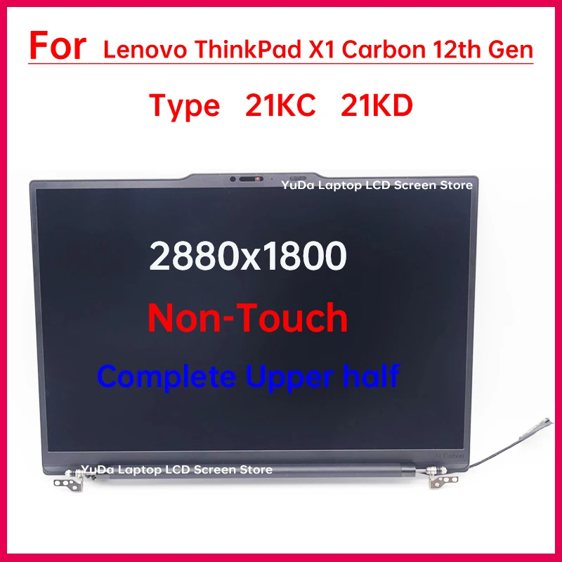 

Для Lenovo ThinkPad X1 Carbon 12-го поколения, тип 21KC, 21KD, полная замена в сборе, 14-дюймовый ЖК-экран для ноутбука, OLED-экран без сенсорного экрана