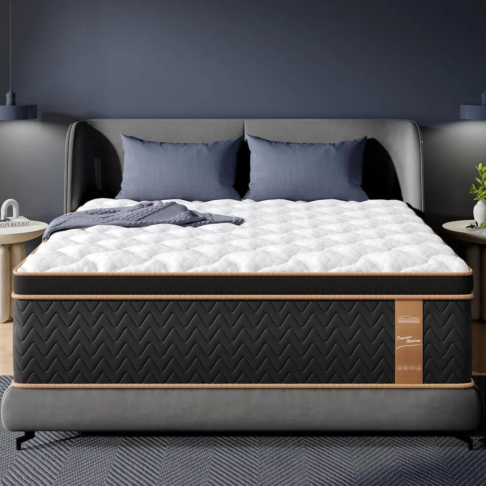 퀸사이즈 하이브리드 매트리스 이미지