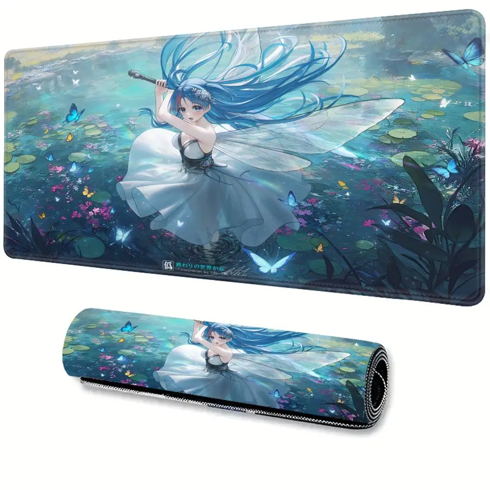 

Anime SukaSuka Mouse Pad Desk Mouse Pad Cute HD Desk Pad Extended Gaming Keyboard Mats Large 100x50cm XXL Gamer Mousepad