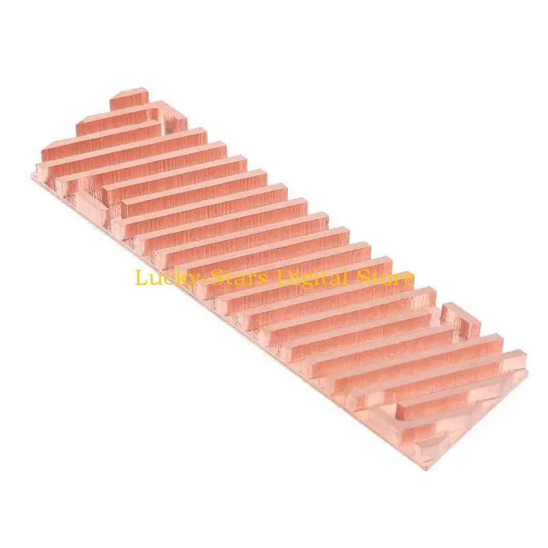 

T3EE Thin Copper Heatsink Cooler Heat Sink SSD Thermal Pad for M.2 2280 PCI-E NVME 1.5/2/3/4mm