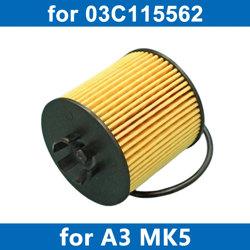 1/6/10PCS Car Oil Filter 03C115562 For A3 MK5 9N_ TOURAN ALTEA CORDOBA FABIA IBIZA LEON TOLEDO OCTAVIA SUPERB Engine 1.4T 1.6L