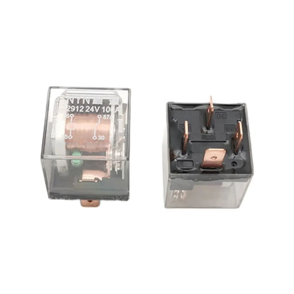 12V 100A Automotive Relay with 5Pin and DC 24V High Capacity Switching for Vehicle Electrical and Motor Control Applications