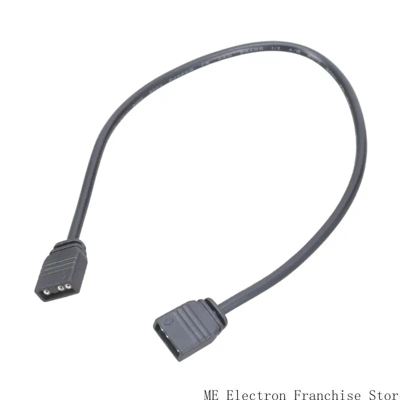 T5EA 30/60 سم Argb 3Pin كابل تمديد اللوحة الأم لمزامنة مروحة اللون