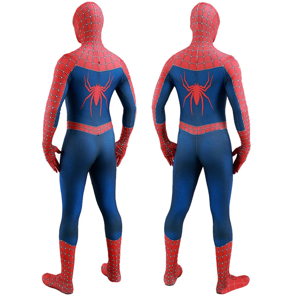 ライミクラシックスパイダーマンコスチュームコスプレ 3D プリント