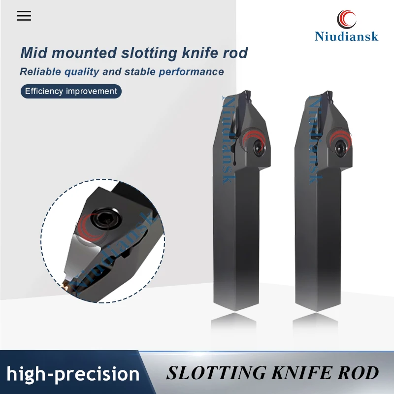 MGENN2020/2525 Mid Mounted Short Blade Groove Tool Bar MGENN2020-2/2525-6 Numerical Control Lathe Outer Diameter Groove Tool Rod
