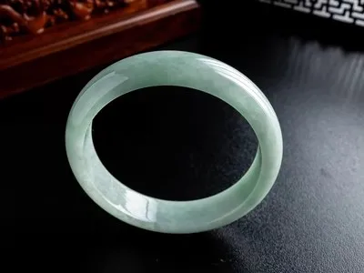 Natural Myanmar Jade 54mm-62mm bracelet exquisite princess bracelet to send girlfriend to send mother Hetian jade