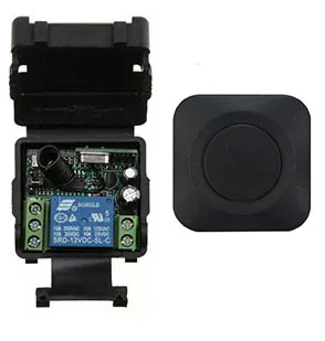 حار DC12V 24 فولت 1CH اللاسلكية التحكم عن بعد التبديل 10A التتابع وحدة الاستقبال RF الارسال الصغير مع 315/433 ميجا هرتز التحكم عن بعد #2