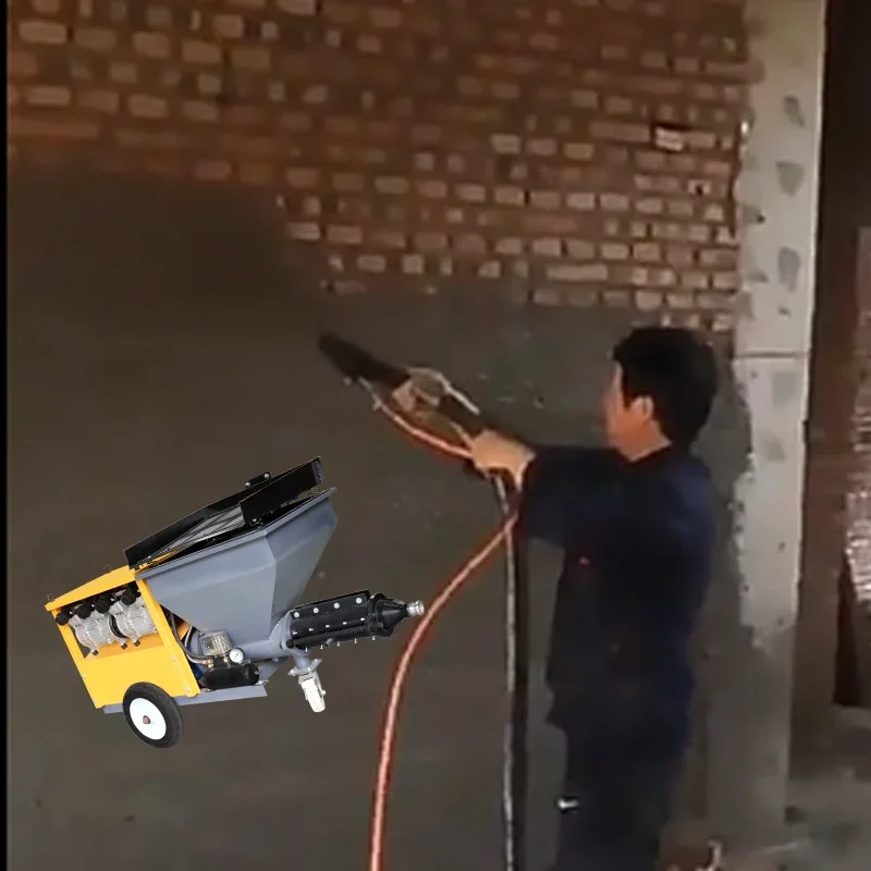 

High Quality Cement Mortar Spraying 20M Spay Machine Concrete Sand Mortar Spraying Machine