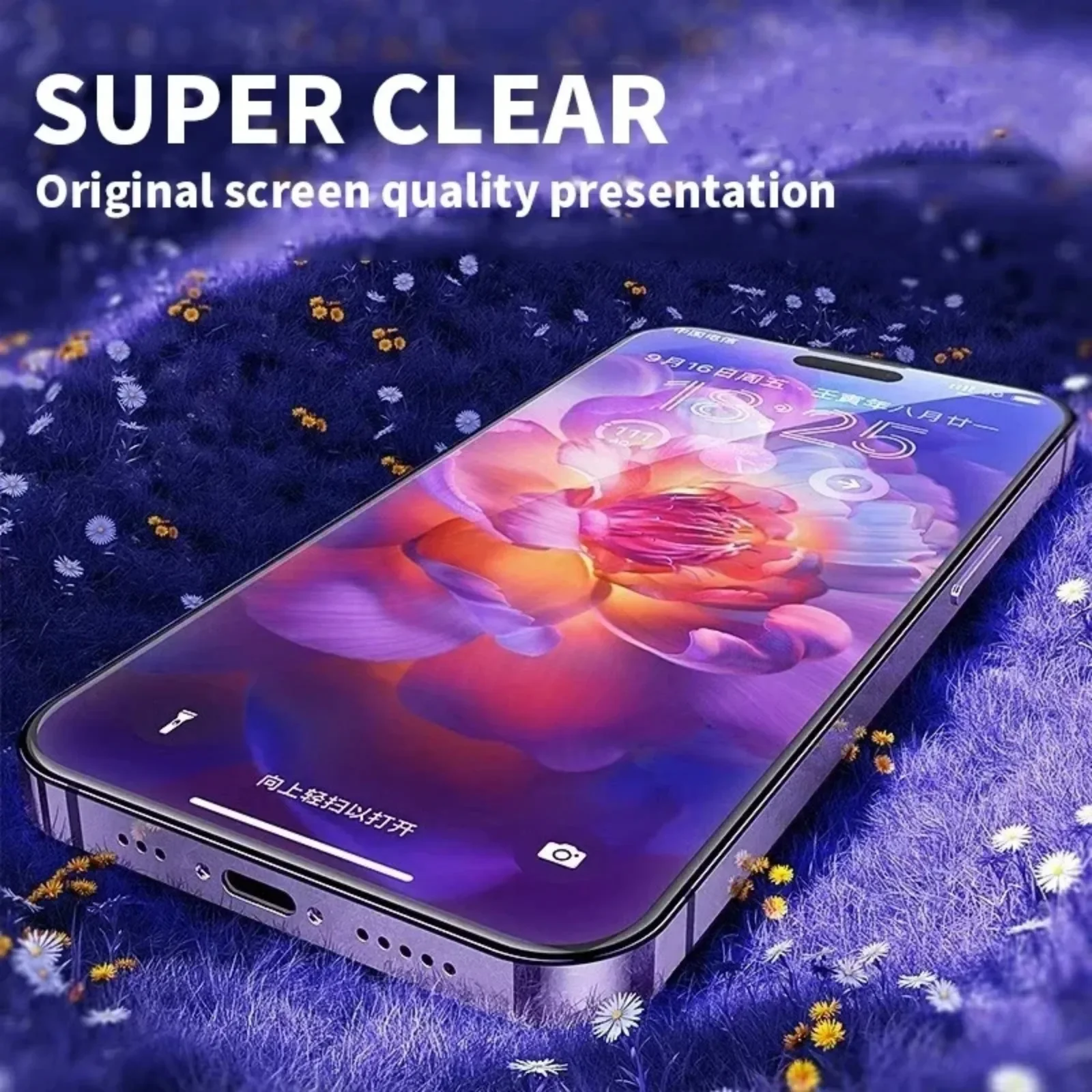 Защитное стекло для iPhone 14 15 16 Pro Max Plus, 5 шт., полное покрытие из закаленного стекла, защитная пленка для экрана для IPhone 11 12 13 Pro Mini