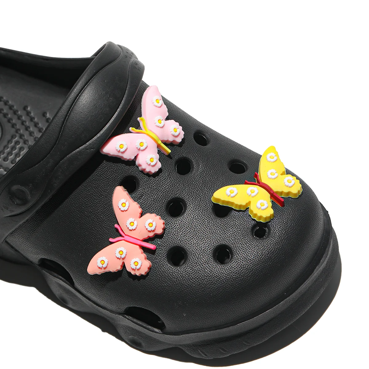 Kinder-Clogs, Leichte EVA-Gartenschuhe, Wasserdichte Rutschfeste Sandalen, Bequeme Slip-On Schuhe für Drinnen und Draußen 1214 – Detail 19