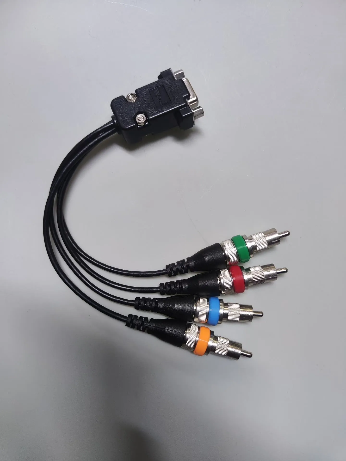 VGA to RGBS / Component (YPbPr) / S-Video / Composite AV Converter Cable for Mister & Raspberry Pi Low-Res Output to CRT Monitor view 3