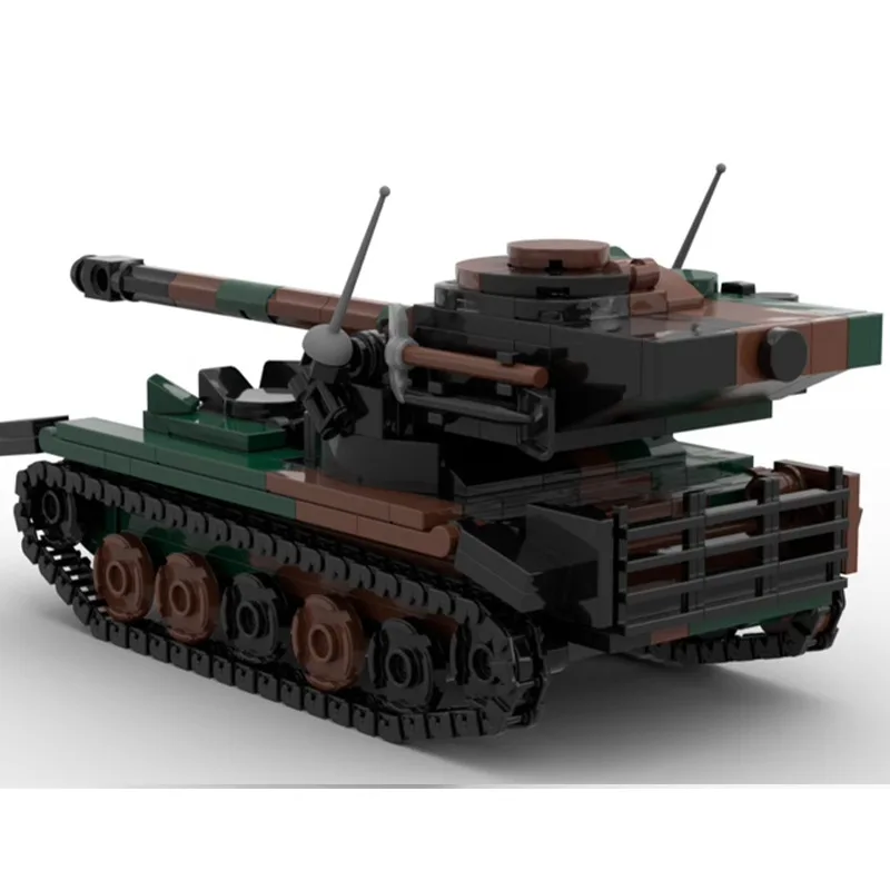 AIAIAITOY Military AMX-13/90 Light Tank Building Blocks Bricks Set Kids Toys Gifts For Boys & Girls