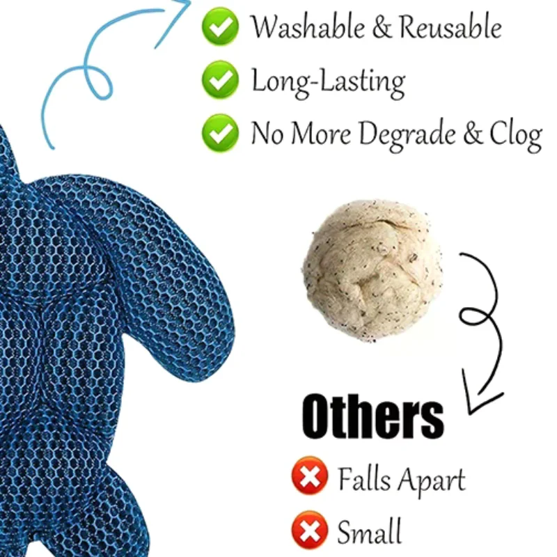 

〔20E〕|Hot Tub Scum Absorber - Reusable Spa Oil Absorbing Sponge, Floating Scum Ball For Jacuzzi & Bathroom Cleaning