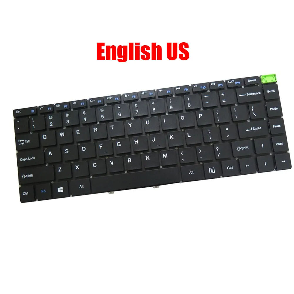 

Клавиатура для ноутбука UMAX для VisionBook 13Wg Pro Touch UMM23013T, английский, американский, черный, новый
