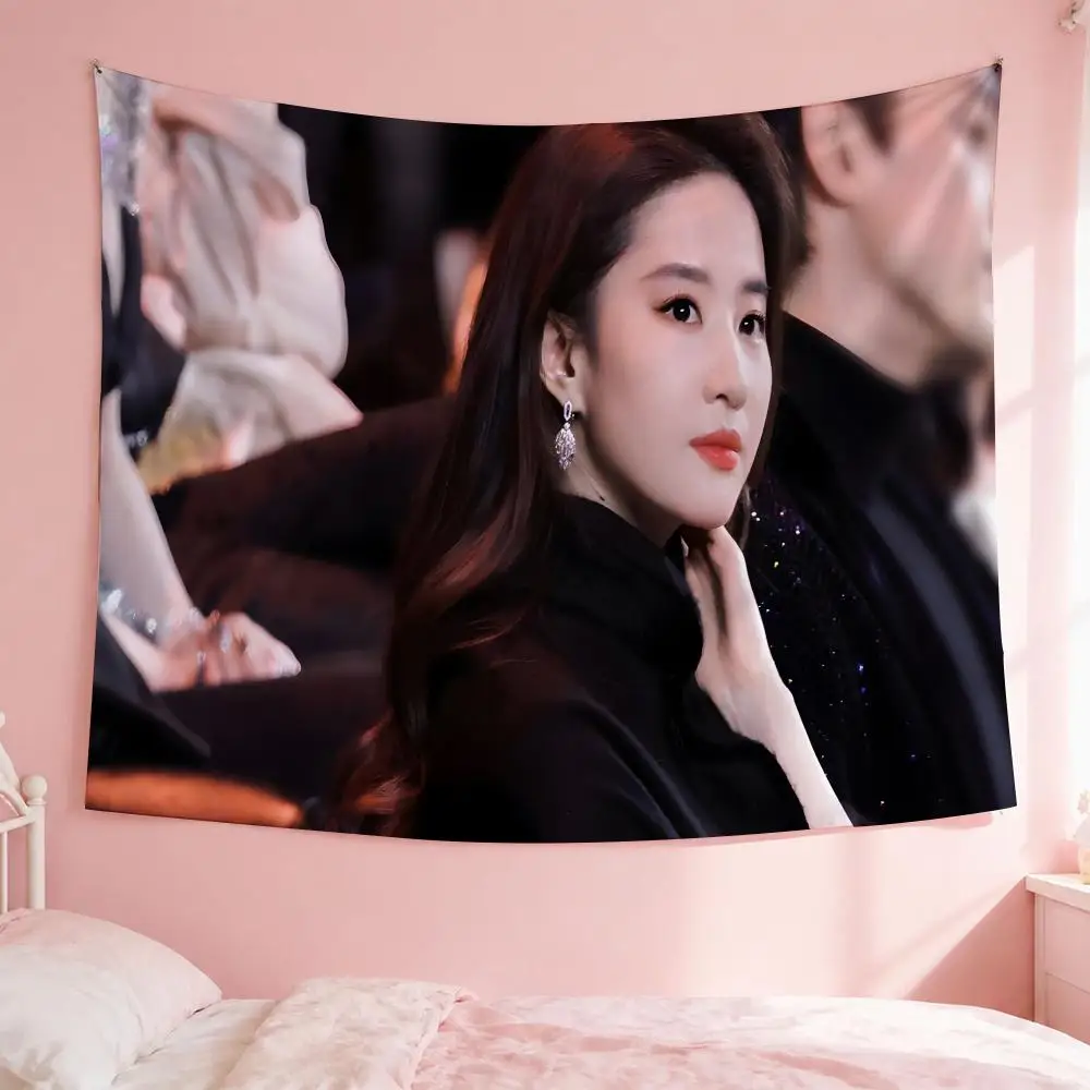 Actor Liu Yifei Tapestry Wall Hanging Bohemian Wall Tapestries Mandala Home Decor For Living Room Bedroom Dorm