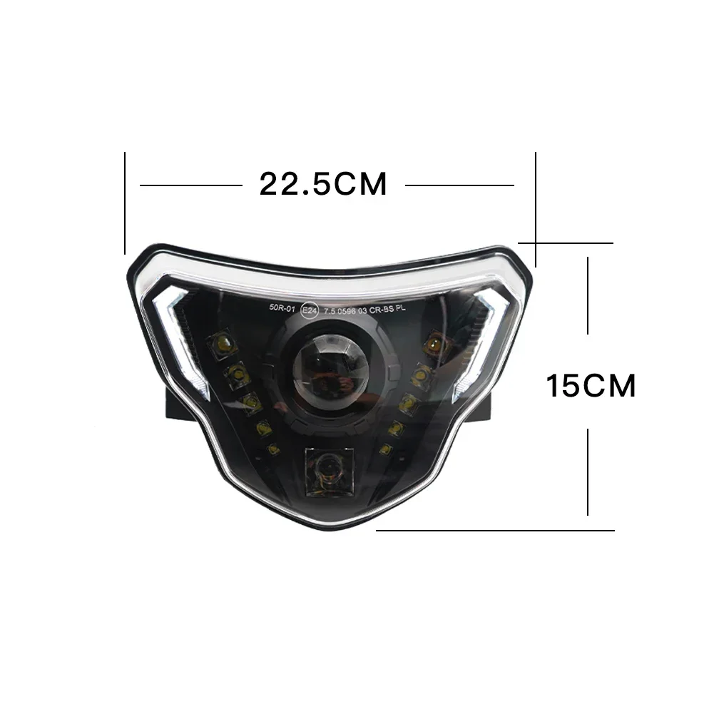

Motorcycle Lighting System Led Headlights with High/low Beam Lights for G310 G310R G310gs For accessories