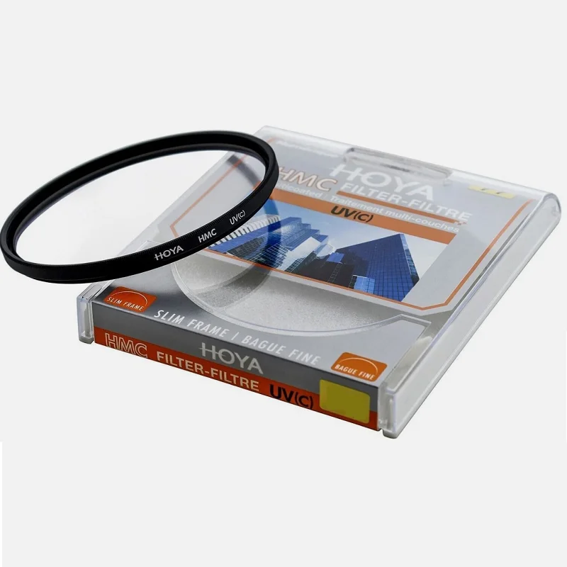 HOYA HMC UV(c) مرشح 67 مللي متر 72 مللي متر 55 مللي متر 58 مللي متر 77 مللي متر 82 مللي متر 49 مللي متر 52 مللي متر 62 مللي متر إطار نحيف رقمي متعدد المغلفة مضاد للوهج مرشحات الضوء الأزرق