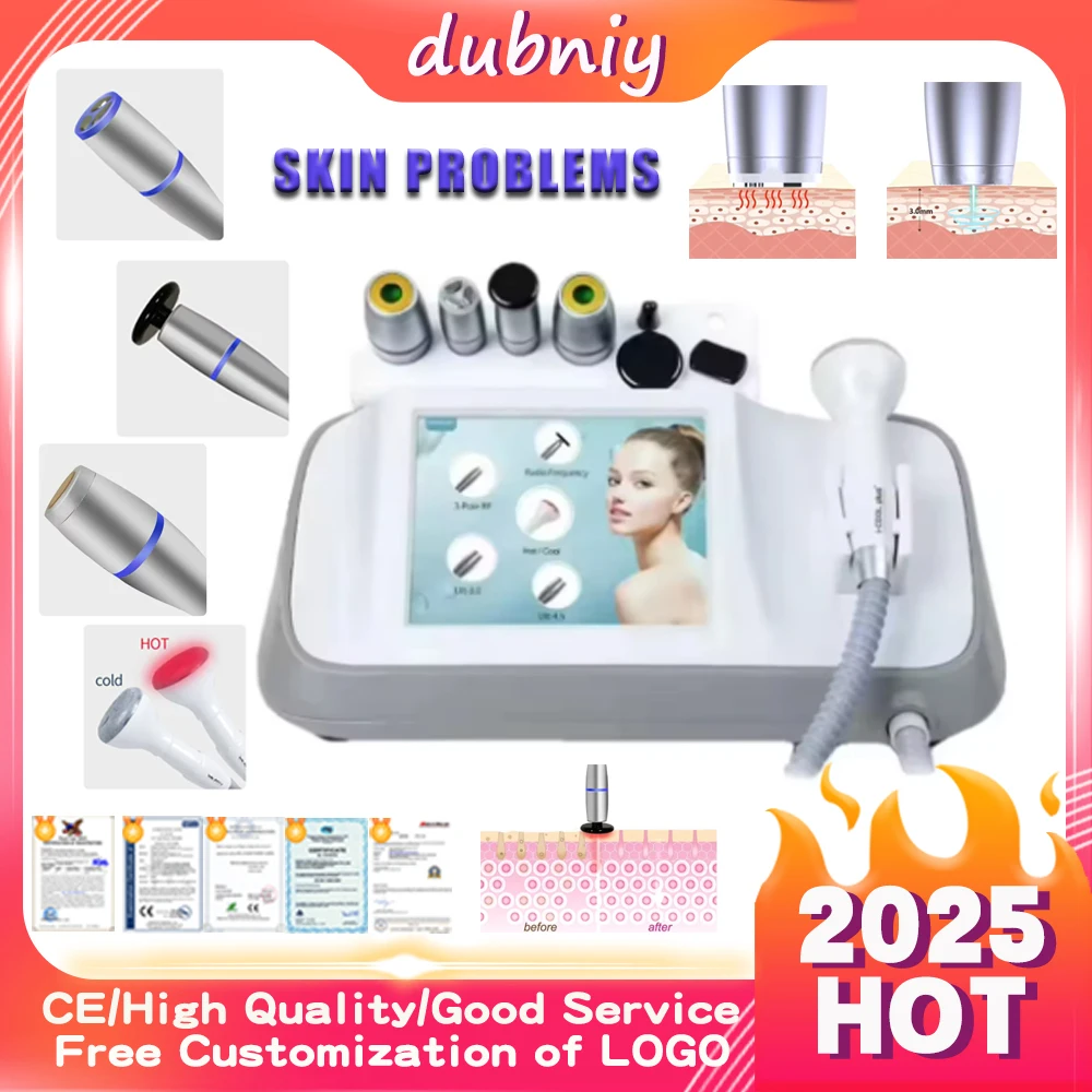 RF Anti-âge visage chaleur levage raffermissement élimination des rides sac pour les yeux traitement soins de la peau rajeunissement Machine de levage de la peau du visage