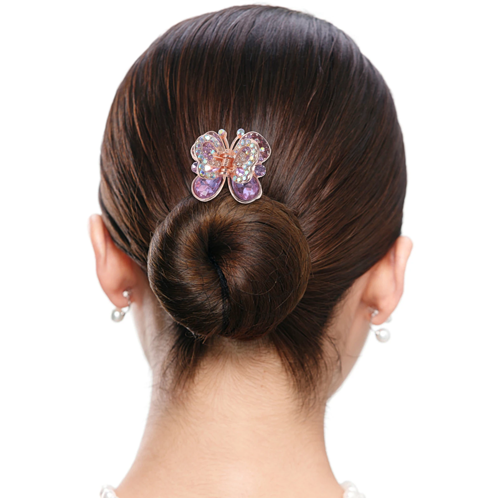 

Rhinestone Hair Clip Jaw Clips Clamp Clamps for Women Decorative Claws Styling Accessories