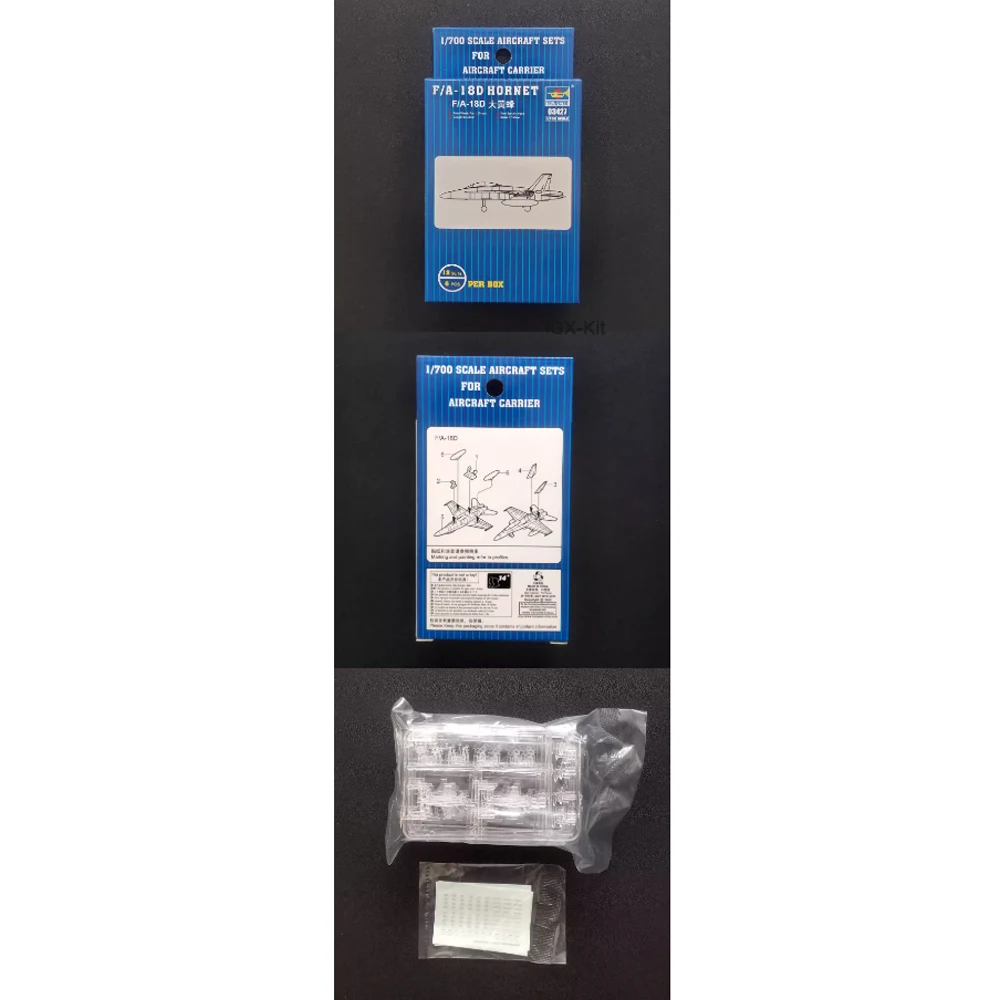 

Trumpeter 03427 1/700 Scale US F18 F-18 F/A-18D Hornet Fighter Aircraft Plane Military Plastic Assembly Model Building Kit