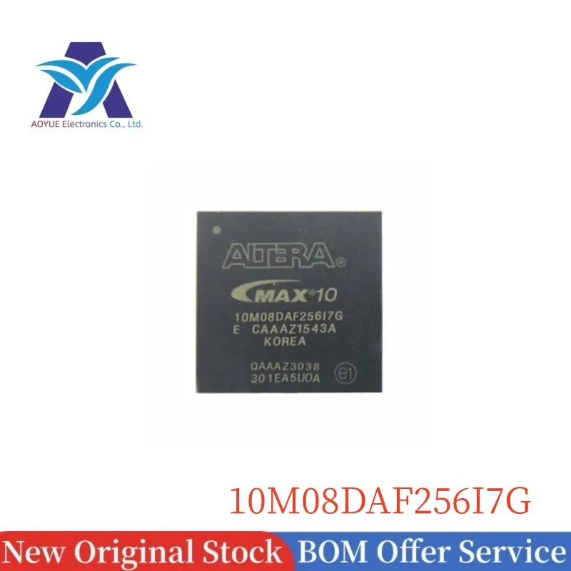 

New Original IN STOCK 10M08DAF256I7G FPGA MAX 10 Family 8000 Cells 55nm Technology 1.2V BGA-256