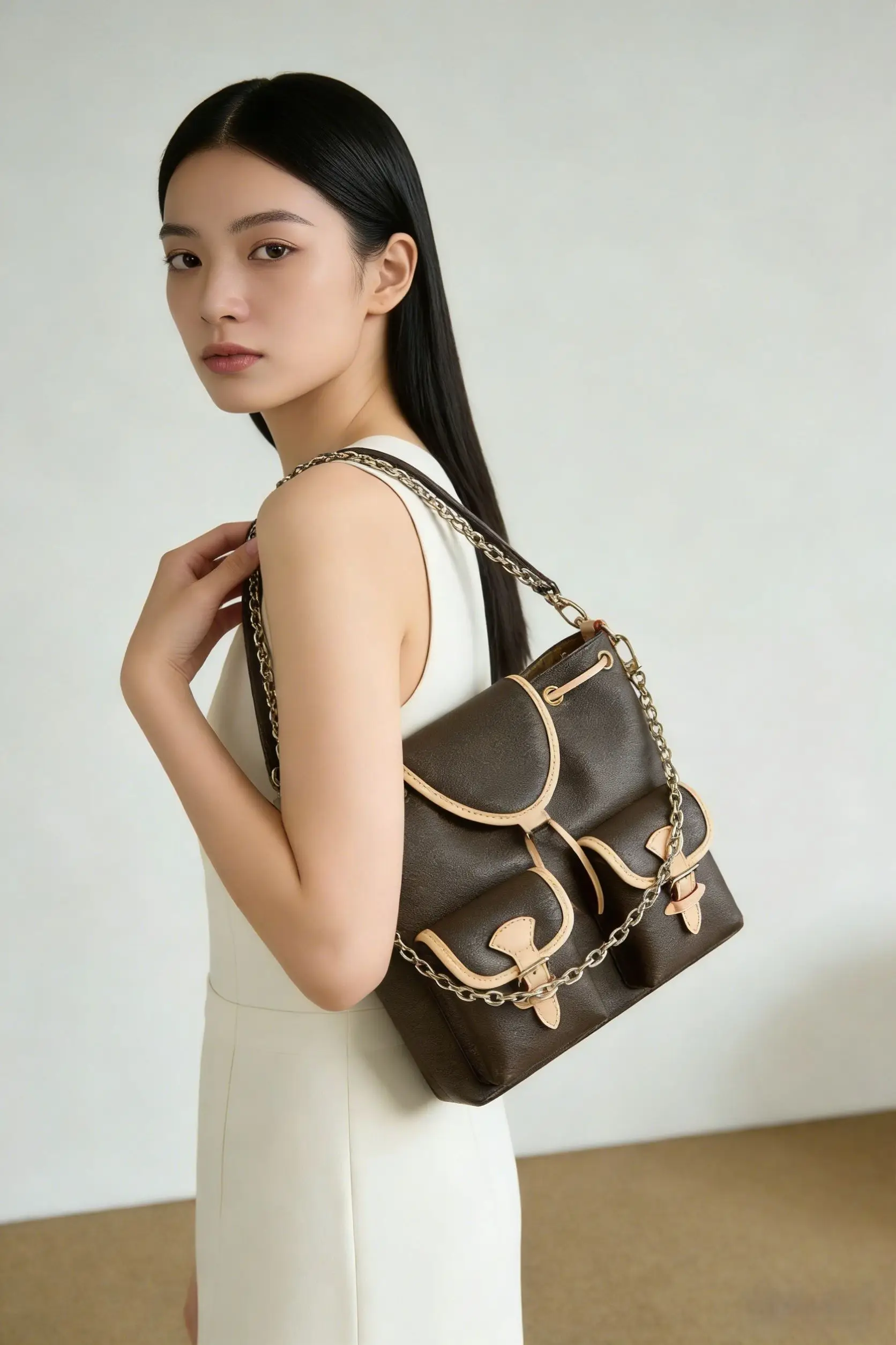 

New Women's Trendy Multifunctional Commuter Shoulder Bag Luxury Handbag