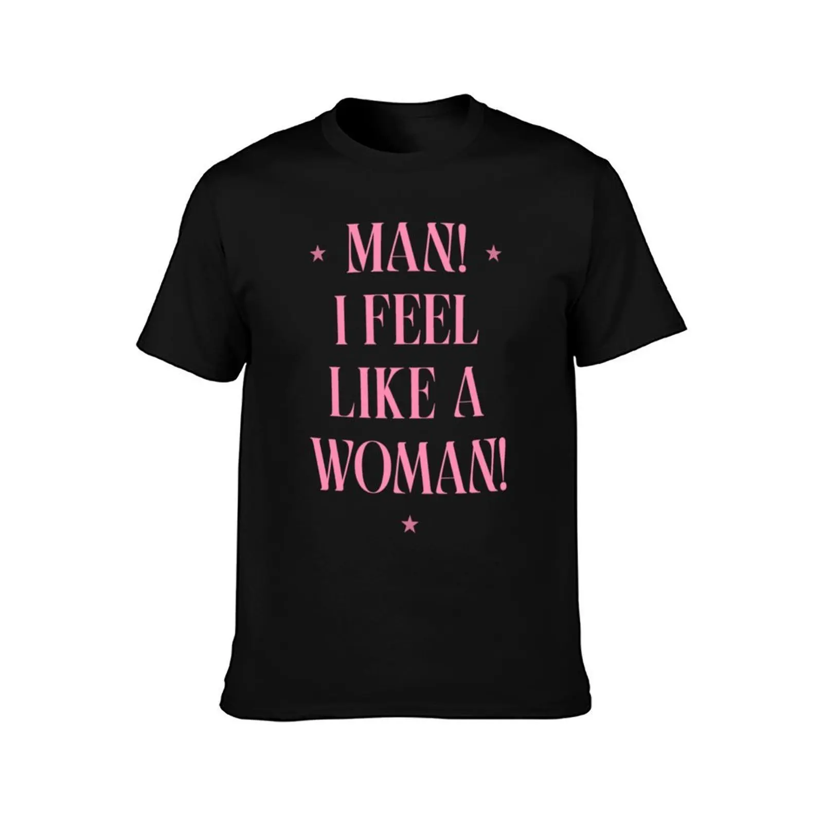 Man! I feel Like A Woman! Shania Twain Premium Scoop T-Shirt Holiday Party for Men T-Shirt