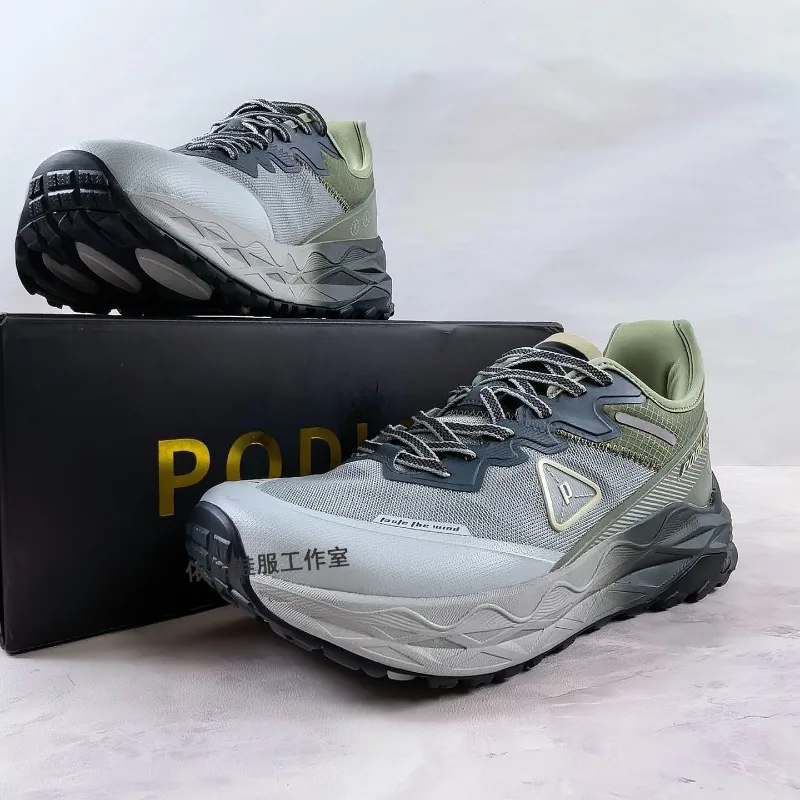 Classic Brand Comfortable Wide Last Off-road Running Shoe Designer Thick Soled Walking Jogging Shoe Spring/Autumn Walking Shoe