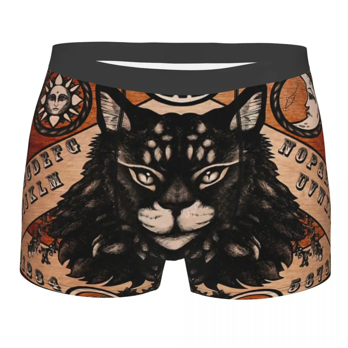 Ouija Board - Maine Coon Edition Underpants Breathbale Panties Male Underwear Print Shorts Boxer Briefs