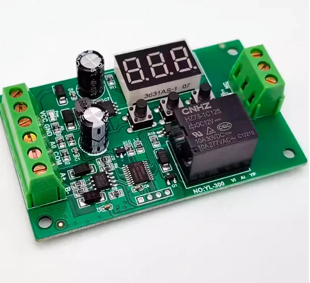 Standard 4-20mA Current Detection Setting Upper and Lower Limits Alarm Control Relay Switch Module RS485 Communication