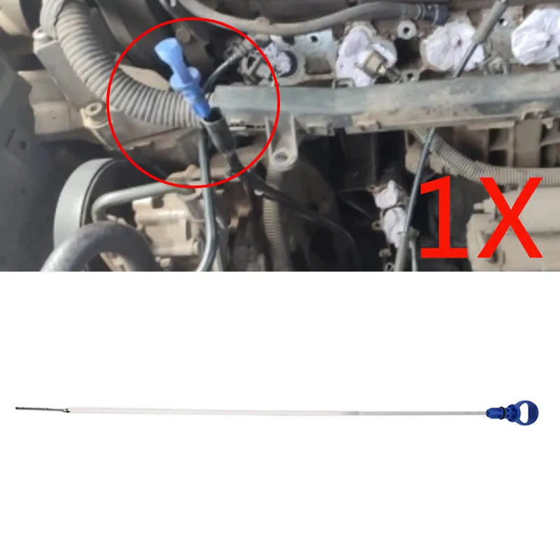 For Peugeot 206 307 406 For Citroen Xsara C4 C5 Xsara Picasso Berlingo 2.0hdi Car Engine Oil Dipstick Fluid Level Measure 11746