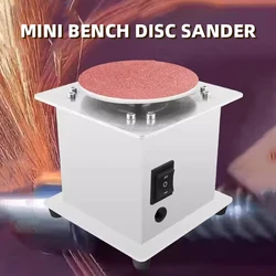 Sandpaper Sticky Disc Table Grinder Mini Electric Multifunctional Engraving Punching Polishing Machine Chuck Grinder 220V