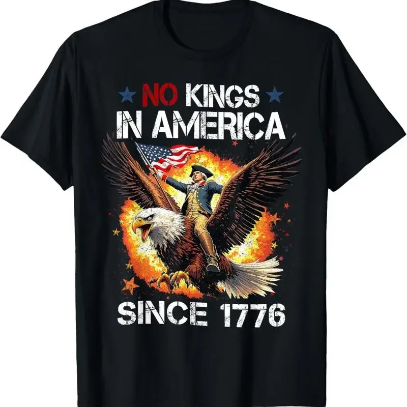 Keine Könige in Amerika seit 1776. Lustiges T-Shirt zum 4. Juli
