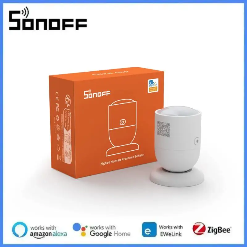 

Датчик присутствия человека SONOFF SNZB-06P Zigbee, датчик наблюдения за движением домашних животных, для складов, детектор безопасности при краже