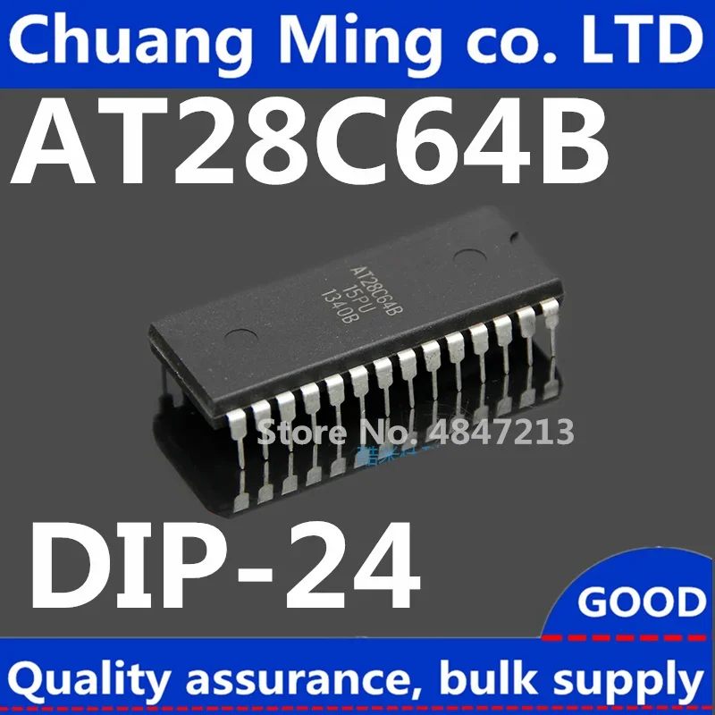 Free Shipping 3pcs/lots AT28C64B-15PU AT28C64B-15PC AT28C64B 28C64B 28C64 DIP-28 New original IC In stock AT28C64