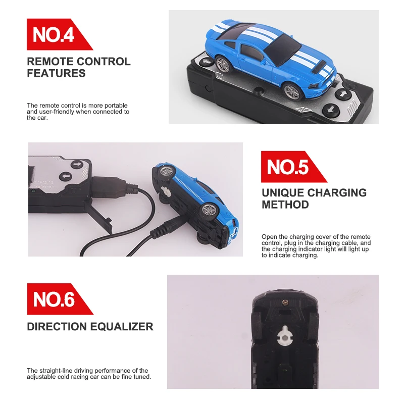 1:60 licenciado desktop controle remoto mini carro brinquedos RC Speedsters para crianças e amantes de carros