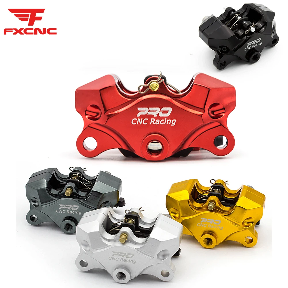 2023 motocyklowy tylny zacisk hamulca tarczowego pompa cylindra 2 tłok 84mm dla Honda Yamaha Suzuki Kawasaki uniwersalne akcesoria