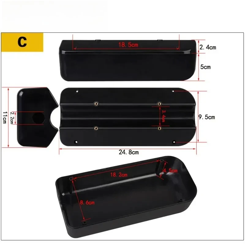 1Set E-Bike Controller Box Case Small to Extra Large Size for Electric Bicycle Conversion Kit 250W-1000W